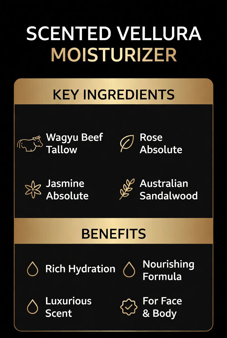 Midnight Oud Flora - Beef Tallow Moisturizer - 1.5oz